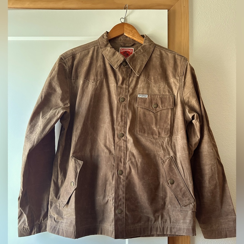 SENDERO Men’s Rancho Waxed Jacket Medium NWT!